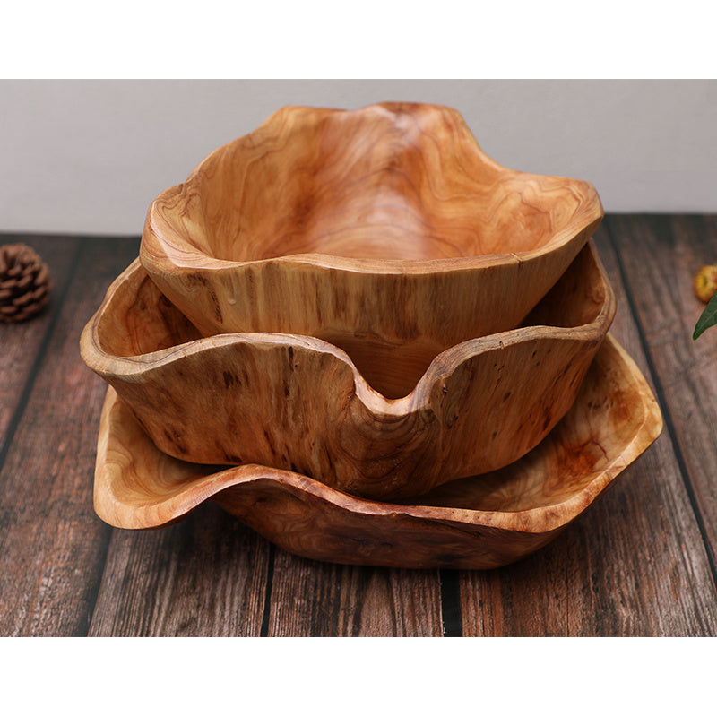 Home Nordic style and creative wooden fruit tray