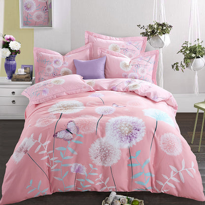 Four-piece cotton bed