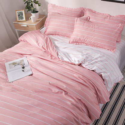 Single student dormitory three-piece bedding girl heart