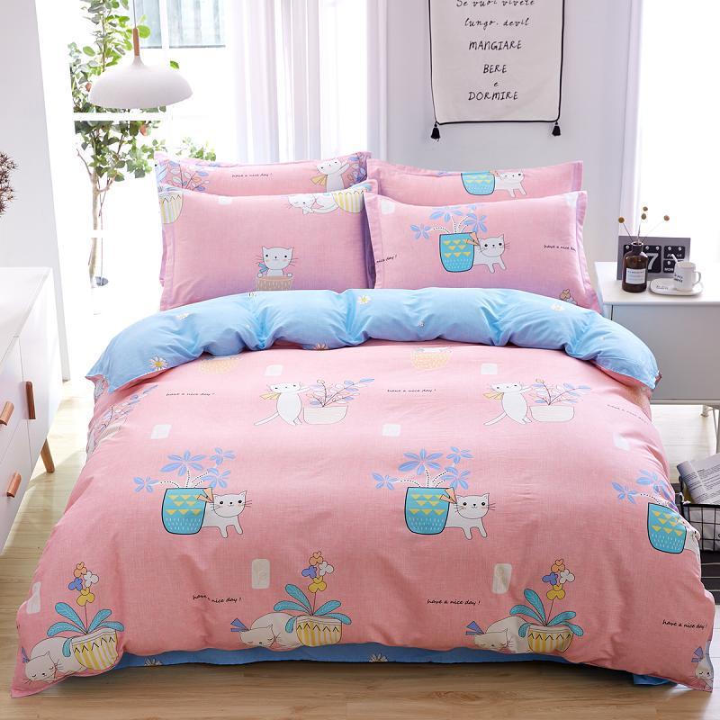 Cotton active twill bed linen and duvet cover