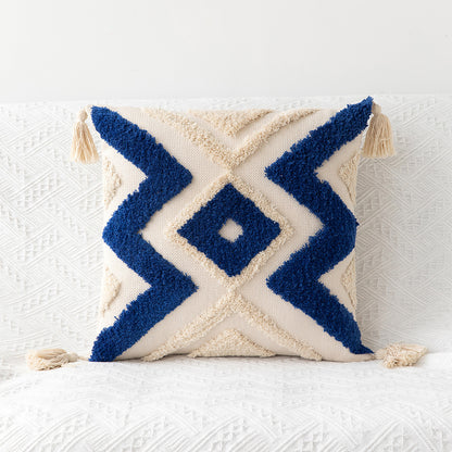 New Bohemian Geometric Tufted Pillowcase