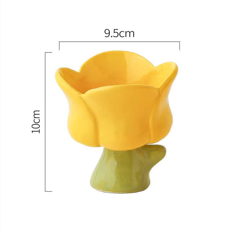 Creative Cute Ceramic Drinking Water Dessert Cup