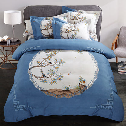 Four-piece cotton bed