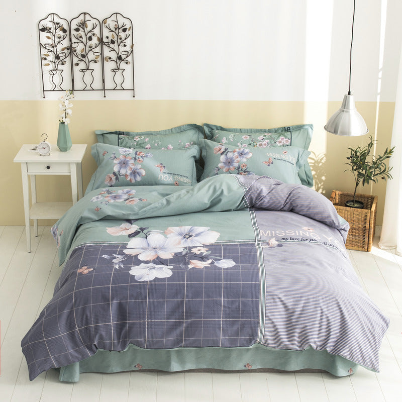 Four-piece cotton bedding