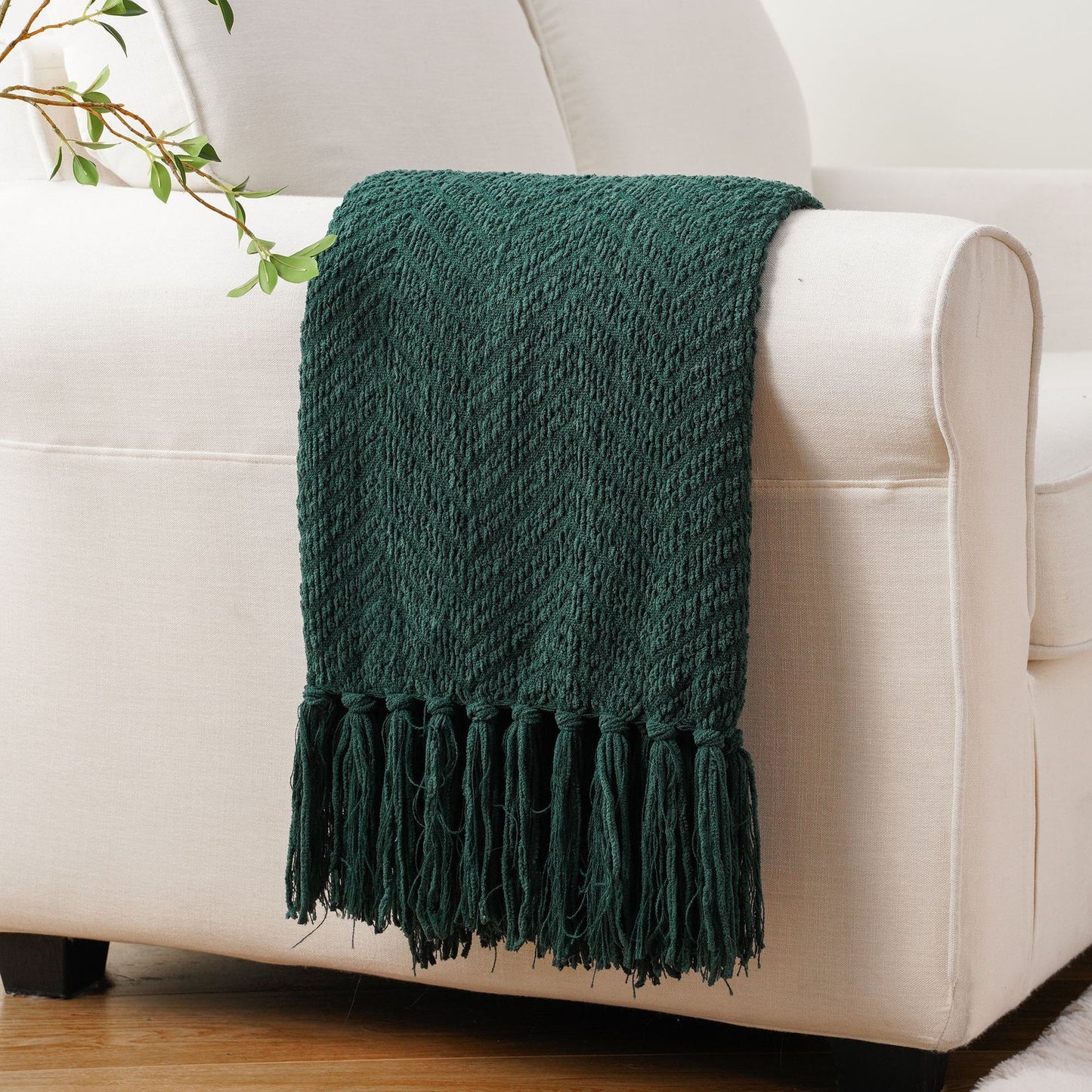 Sofa Cross-border Tassel Sofa Cover Tailstock Towel Knitted Blanket