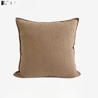 Home Cotton And Hemp Quiet Wind Pillowcase