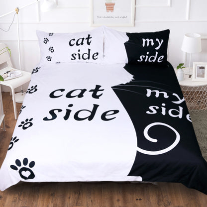 Three-piece Set Of Home Textile Bedding Quilt Cover