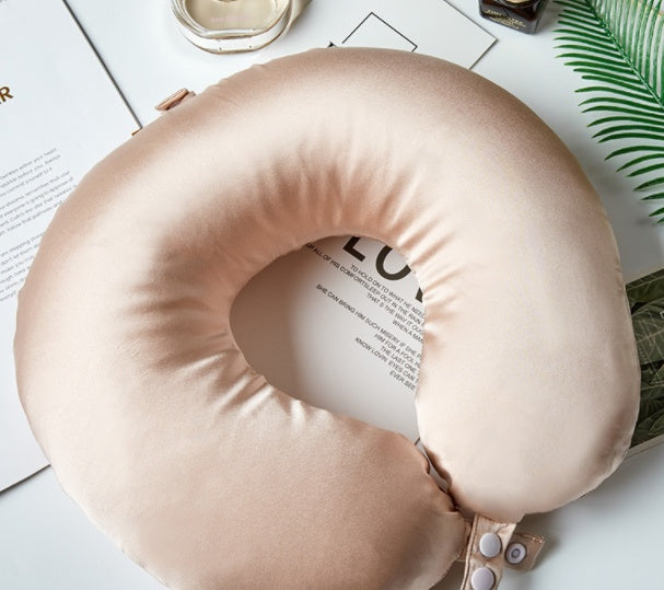 Silkworm Silk Neck Protection U-shaped Pillow