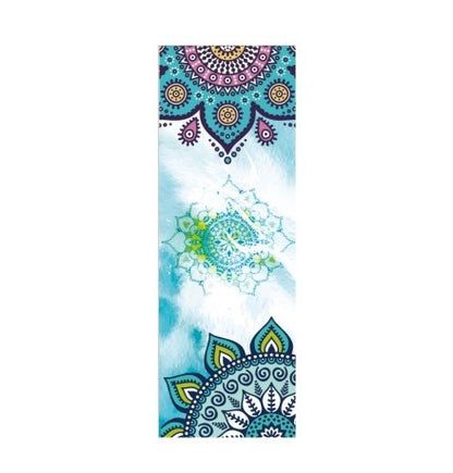 Serviette de yoga à imprimé de jolis motifs, nouvelle couverture de gymnastique portable antidérapante, tapis de yoga, serviette de Pilates, housse de tapis de yoga