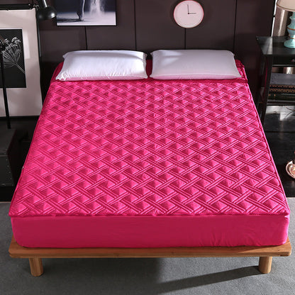 Solid color zipper bedspread