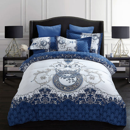 Four-piece cotton bed