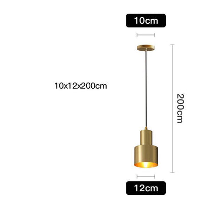 Lustre créatif minimaliste au chevet de la chambre