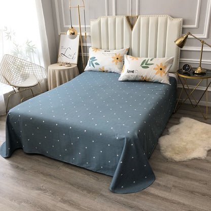 Cotton printed four-piece bedding set