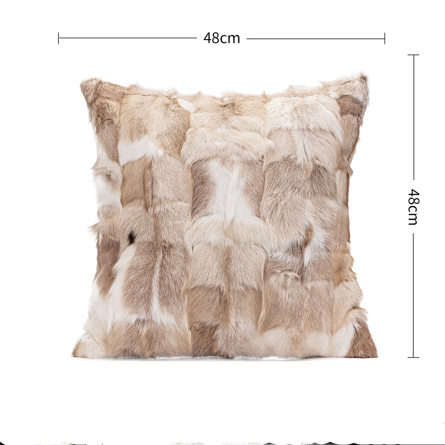 Coussin de chevet en peluche léger