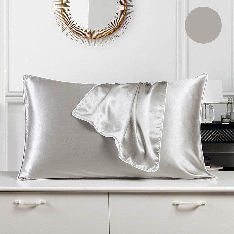 Single large ice silk pillowcase