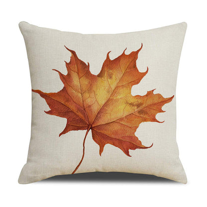 Thanksgiving Pillow Cover Pumpkin Decoration Cushion Cover