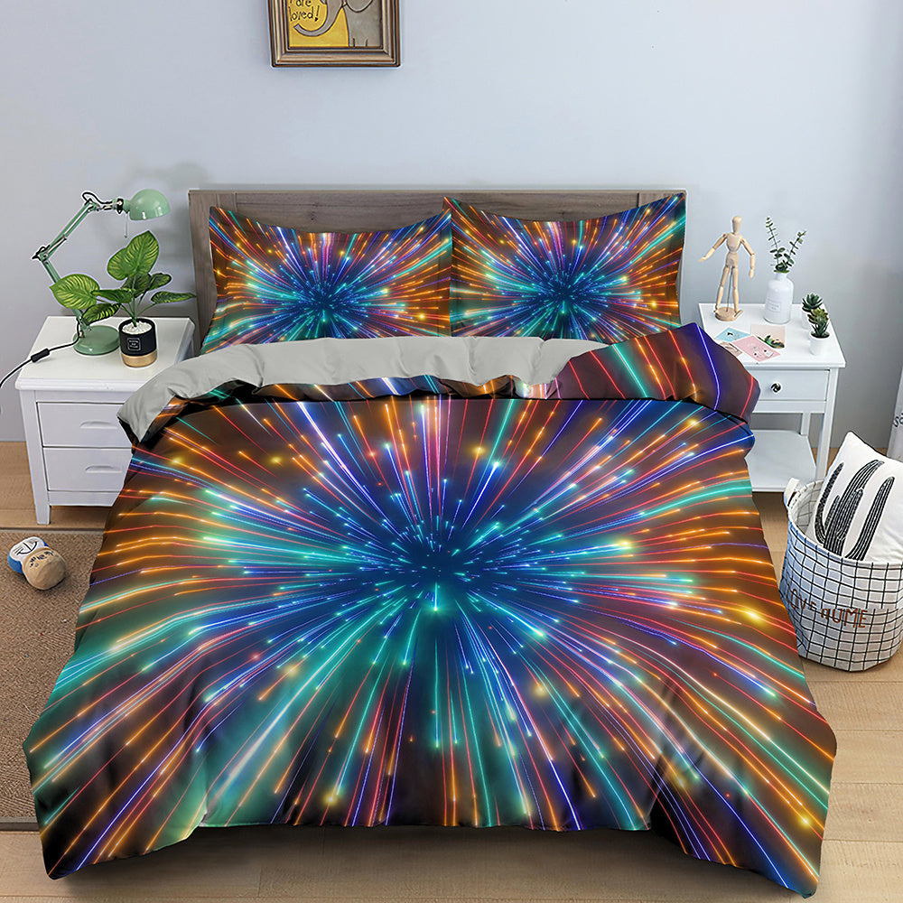 Bedding Set Of Three 3D Creative Digital Printing