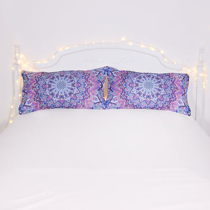 Purple red quilt cover set of four