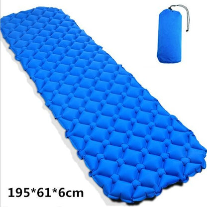 Tapis de camping gonflable pour tente, coussin double pour extérieur, pique-nique, plage, deux couvertures à carreaux, coussin pour bébé, repos à la maison, matelas doux