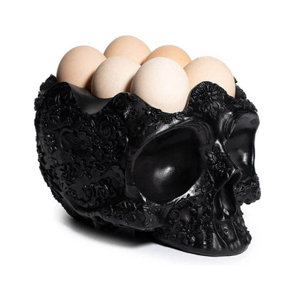 Gothic Halloween Resin Craft Egg Holder