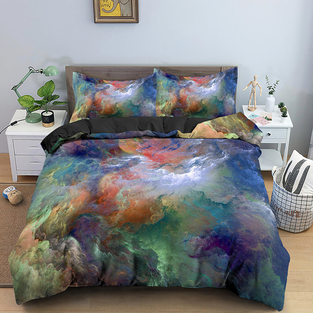 Bedding Set Of Three 3D Creative Digital Printing