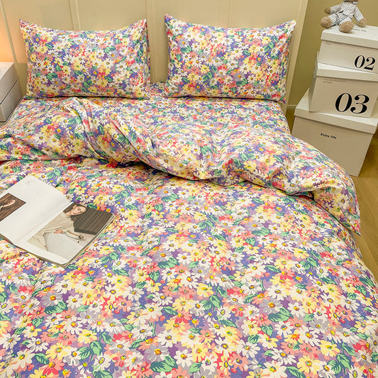 Four Piece Set Of Pure Cotton Bedding