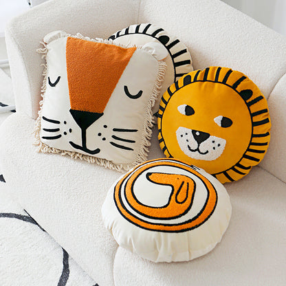 Original Design Modern Minimalist Lion Pillow Cover