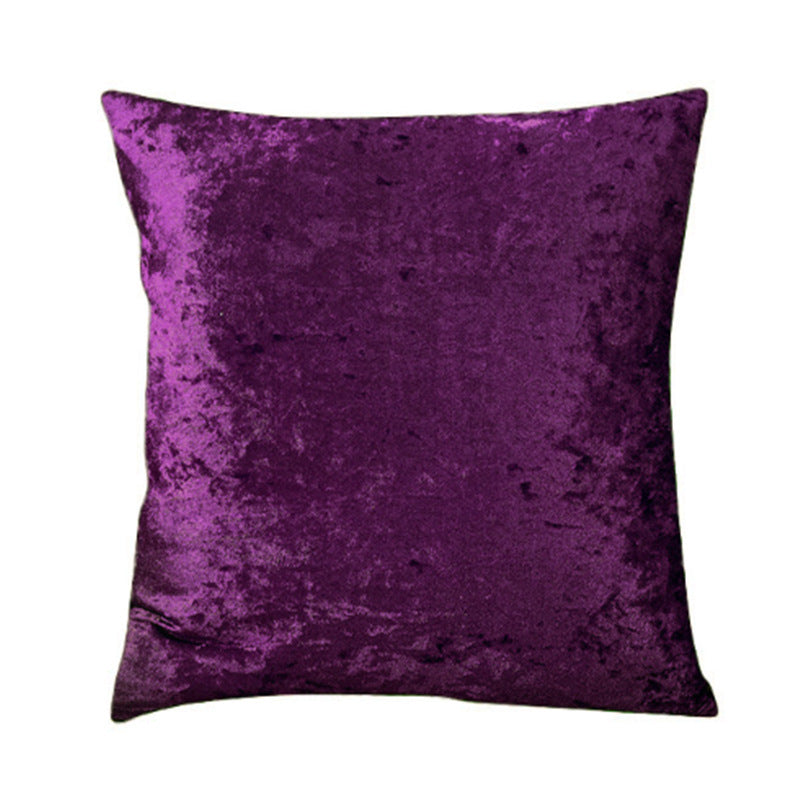 Coussin en velours glacé pour chambre à coucher