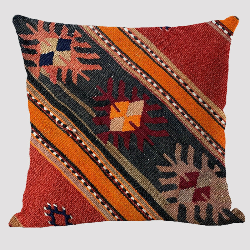 Modern Minimalist Bohemian Pillow Printed Polyester Cushion Cover