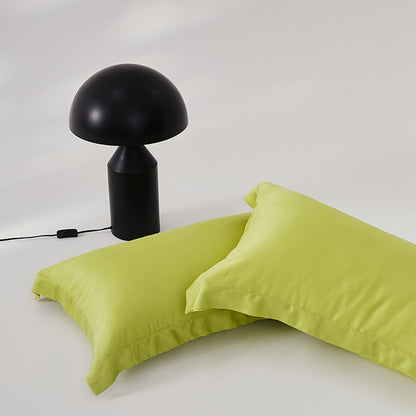 Sábana individual de seda helada y funda de almohada agradable para la piel