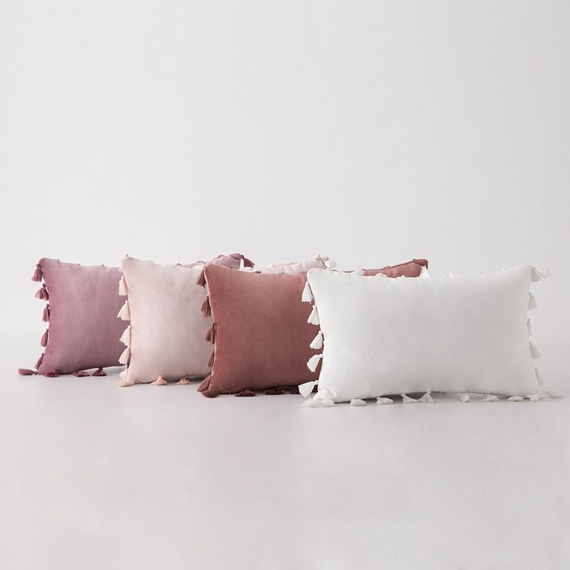 Velvet sofa pillowcase