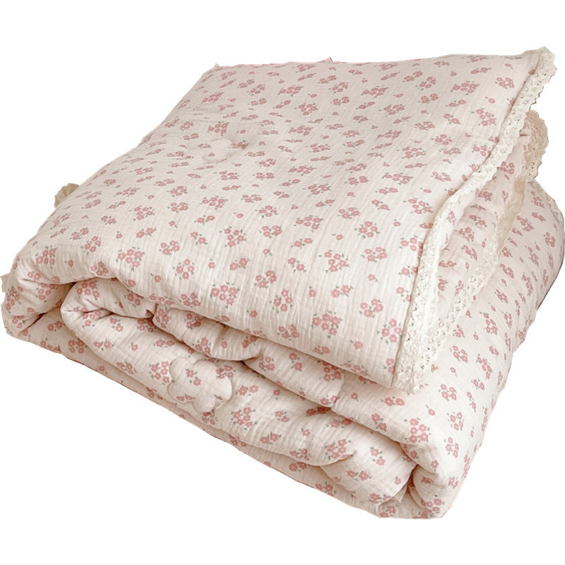 Couette d'hiver thermique épaisse de style pastoral pour enfants