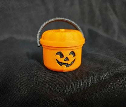 Mini boîte à bonbons nostalgique pour Halloween, panier à friandises ou à friandises