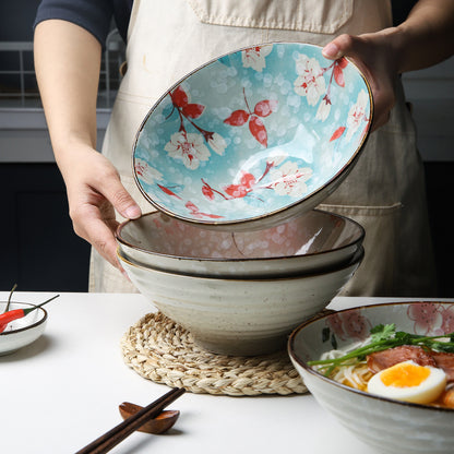 Domestic Soup Salad Ceramic Bowl And Plate