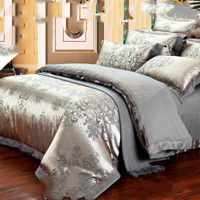 Four-piece Bed Full Cotton 1.5m1.8m Linen And Duvet Cover