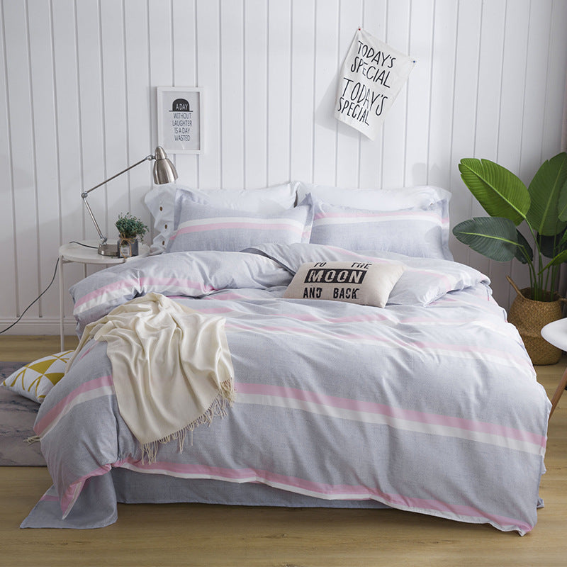 Drap de lit en coton Aloe pour dortoir