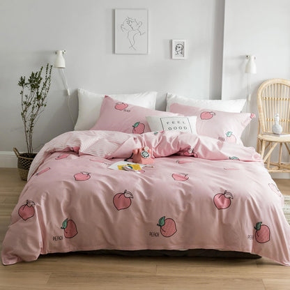 Four-piece Twill Korean Style Bedding