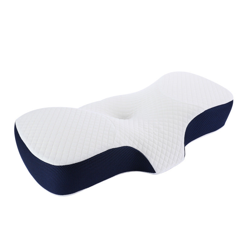 Almohada de espuma viscoelástica de rebote lento con soporte para el cuello