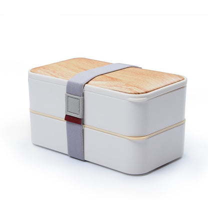 Japanese double-layer bento box