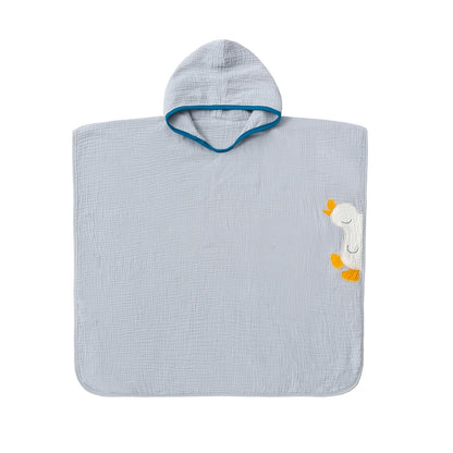 Cotton Gauze Children Can Wear Hooded Hooded Bath Towel