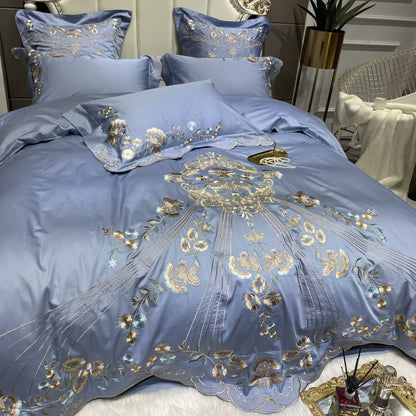 High-end Palace Style Embroidery Long-staple Cotton Bedding