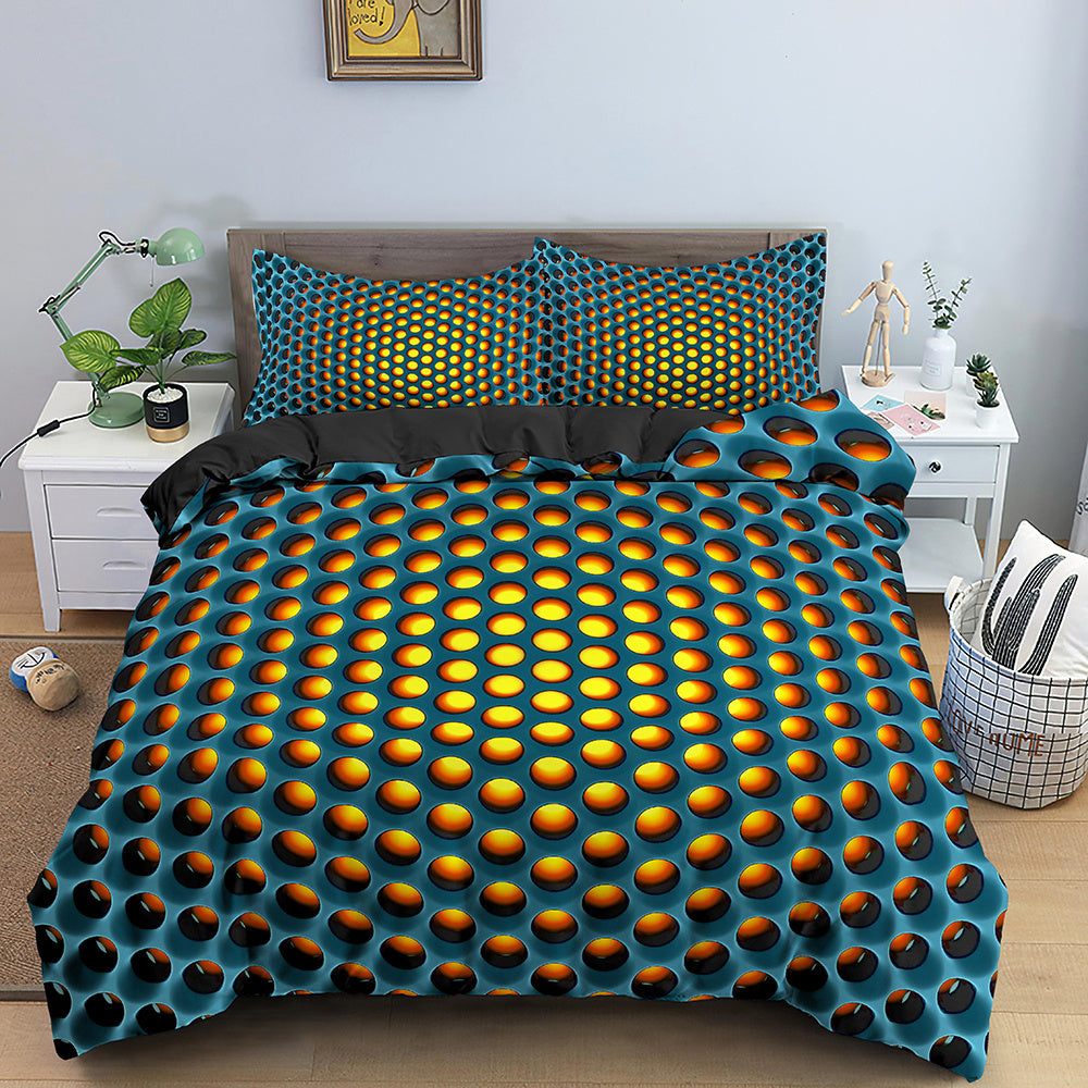 Bedding Set Of Three 3D Creative Digital Printing