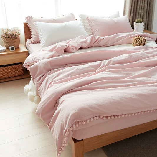 Simple Japanese-style Cotton Home Textile Bedding