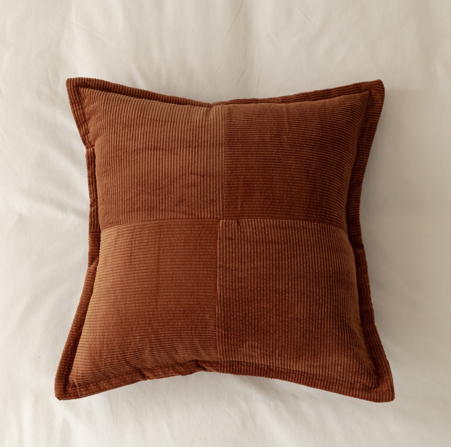 Hotel Homestay Corduroy Fly Edge Pillow Cover