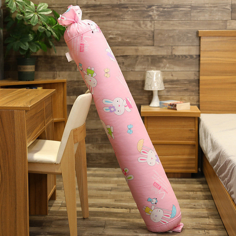 Cartoon Side Sleeping Long Bed With Pillow