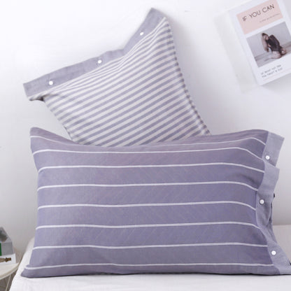 Three-layer Gauze Cotton Pillowcase European Style