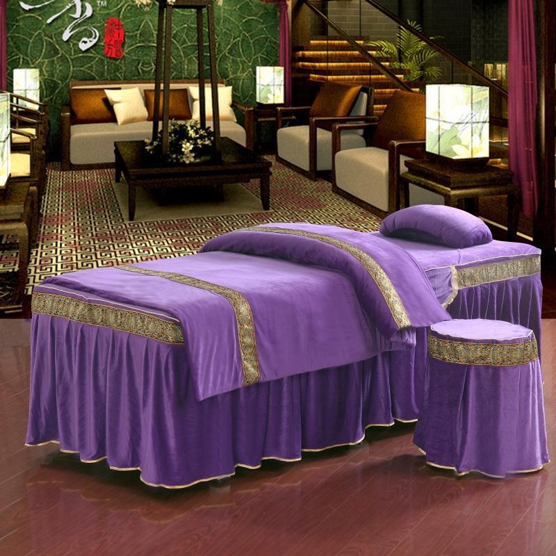 Four-piece beauty bedspread