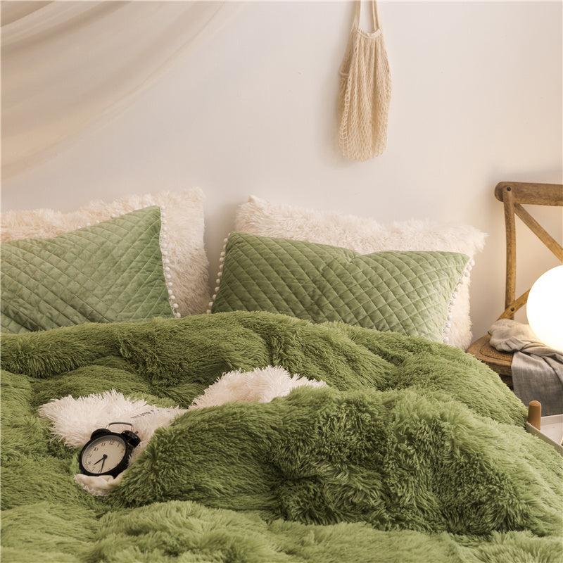 Korean mink velvet warm bedding