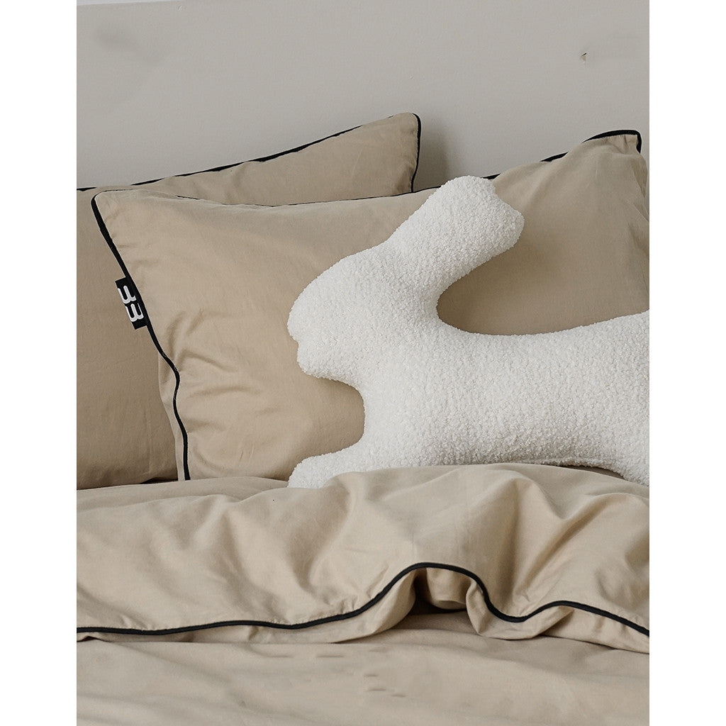 Household Black And White Special-shaped Plush Pillow Cushion