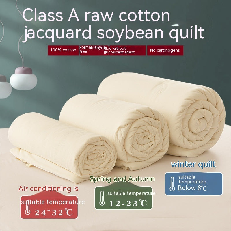 Class A Cotton Baby Grade Soybean Fiber Quilt